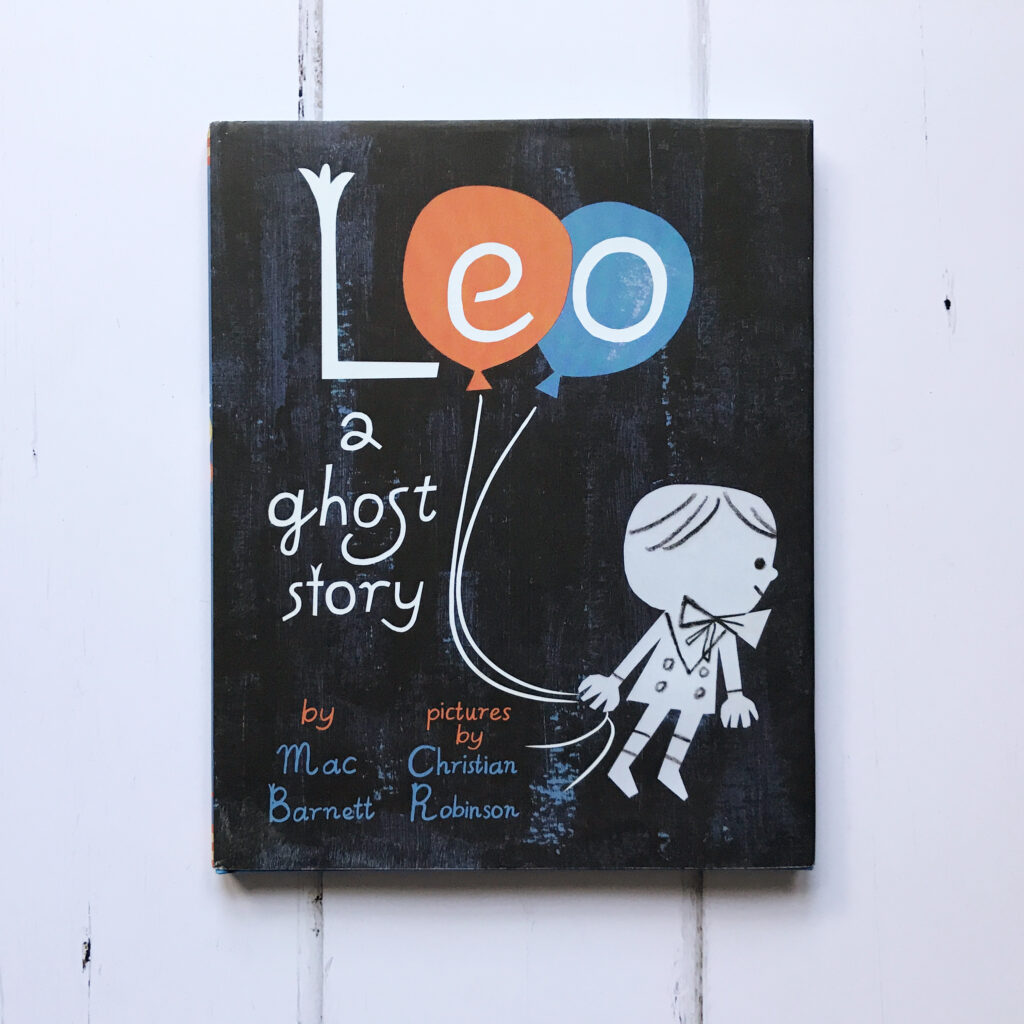 Halloween picture books Leo a ghost story