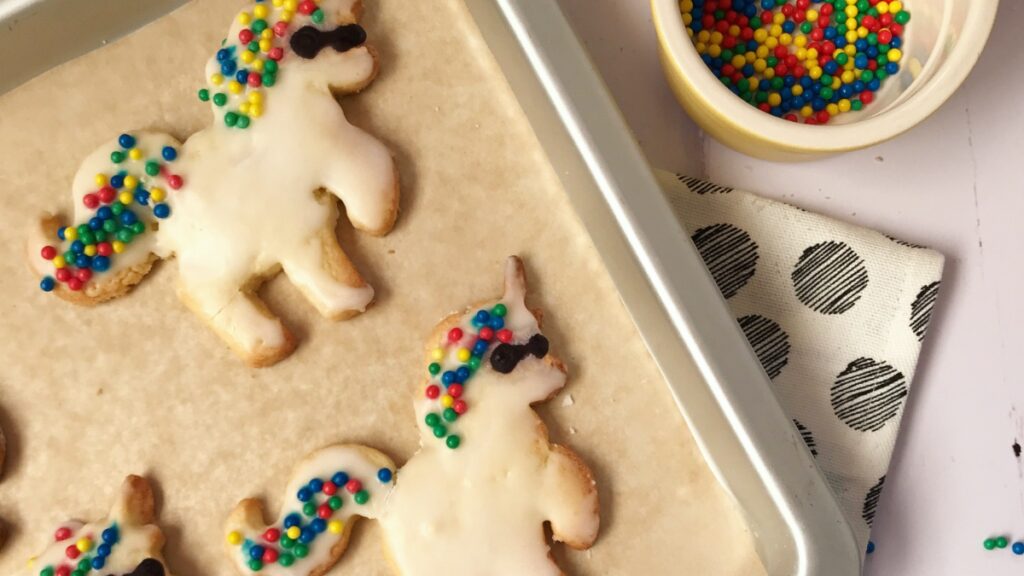 Unicorn Christmas Cookies